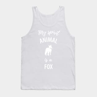 Fox funny sayings Tank Top